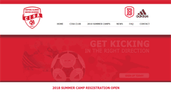 Desktop Screenshot of centralillinoissocceracademy.com