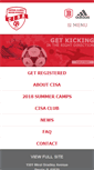 Mobile Screenshot of centralillinoissocceracademy.com